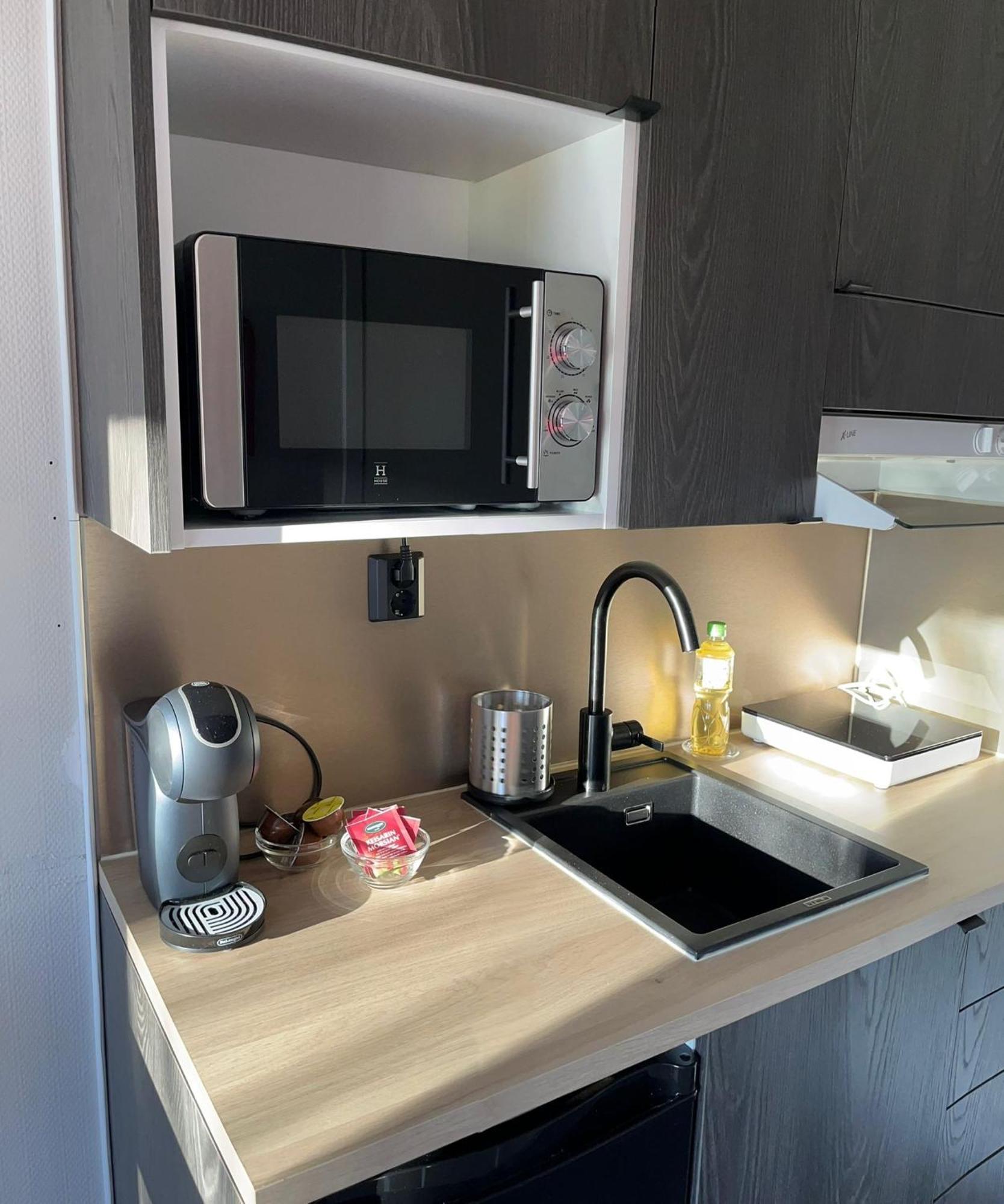 Cozy Studio In 5 Min Drive From Santa Claus Village โรวานิเอมิ ภายนอก รูปภาพ